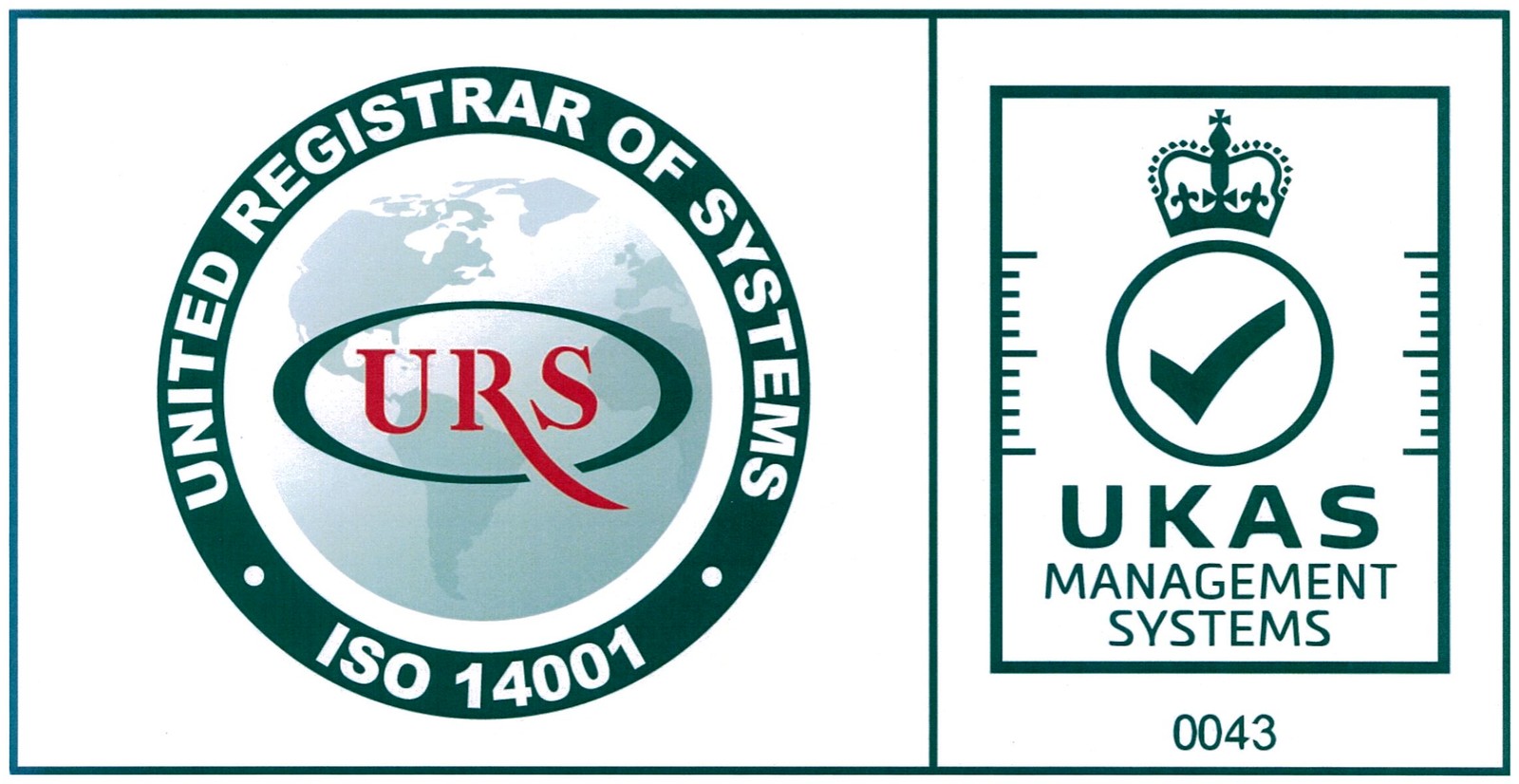 URS ISO 14001 – UKAS Management Systems 0043